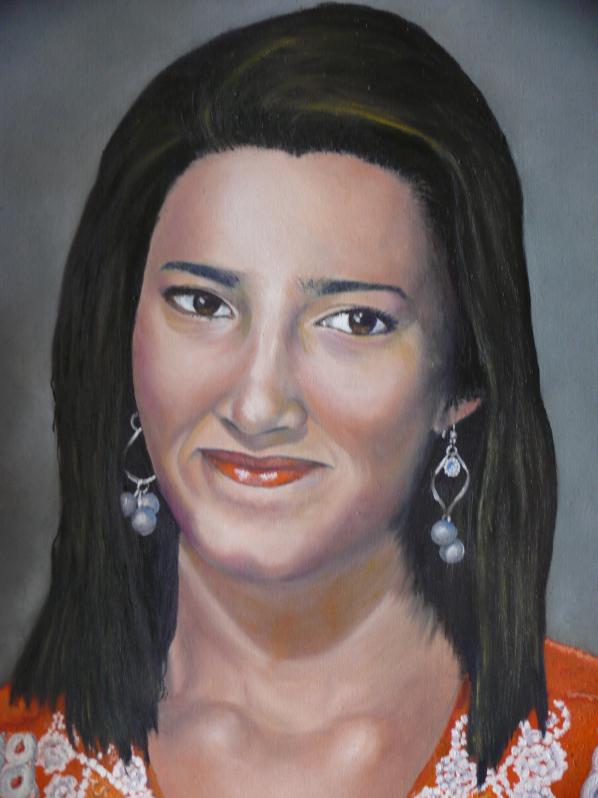 portrait Sabrine - Chakib Matlouchakibou - Click to enlarge