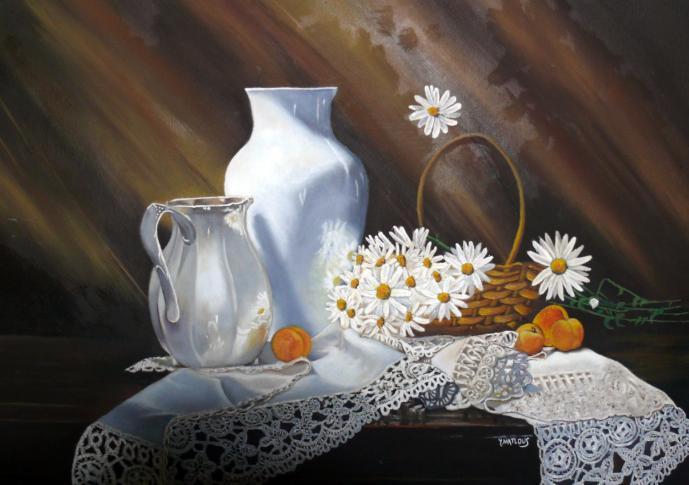 marguerites - Chakib Matlouchakibou - Click to enlarge