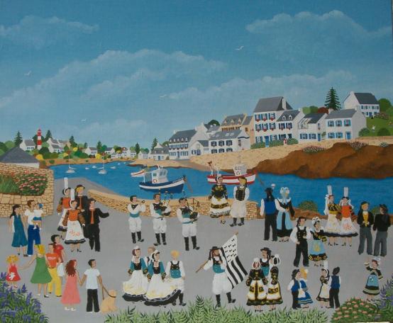 Doelan avant la fête - Martine Clouet