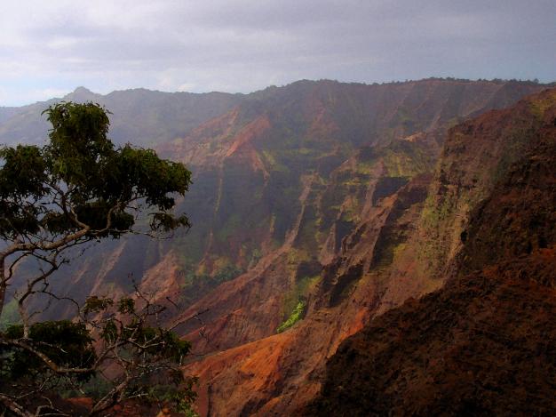 Waimea canyon 2 - Annick Chenu - Cliquer pour afficher en grand