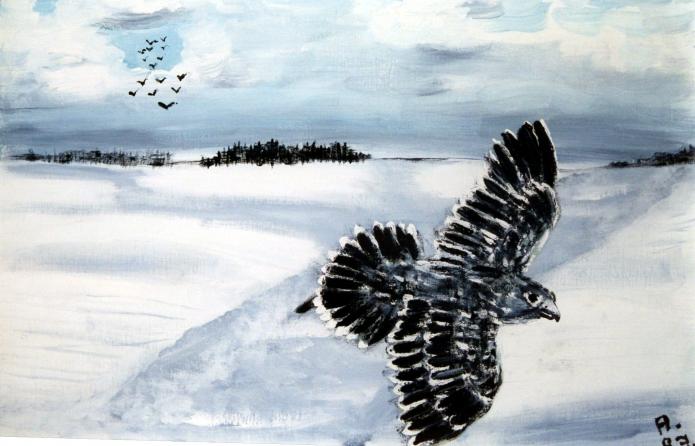 L'oiseau de malheur - Annick Chenu - Click to enlarge
