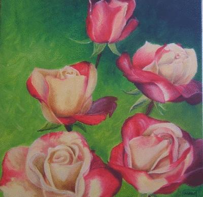 Roses nostalgies - Christelle Mallaisé