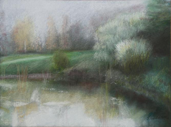 Reflets - Arboretum d'Aubonne - Jacqueline Dardel-Kormann - Click to enlarge