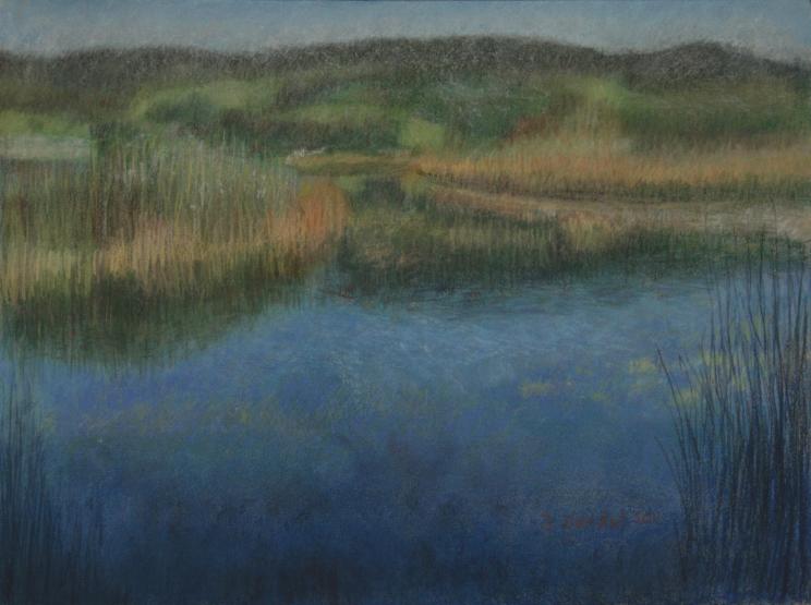 Lac de St-Point 2 - Jacqueline Dardel-Kormann - Click to enlarge