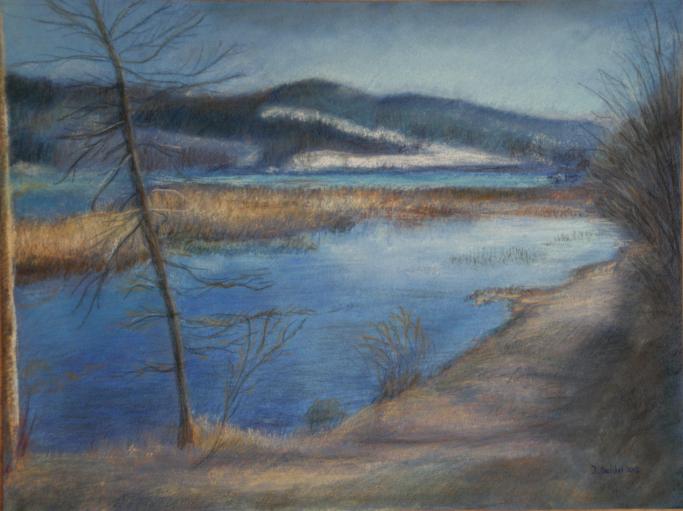 Lac de St-Point 3 - Jacqueline Dardel-Kormann - Cliquer pour afficher en grand