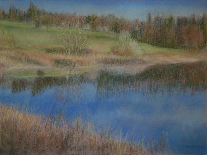 Lac de St-Point en automne 2 - Jacqueline Dardel-Kormann - Click to enlarge