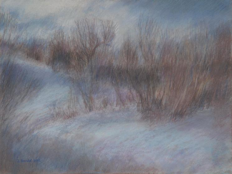 Lumière hivernale 13 - Jacqueline Dardel-Kormann - Click to enlarge