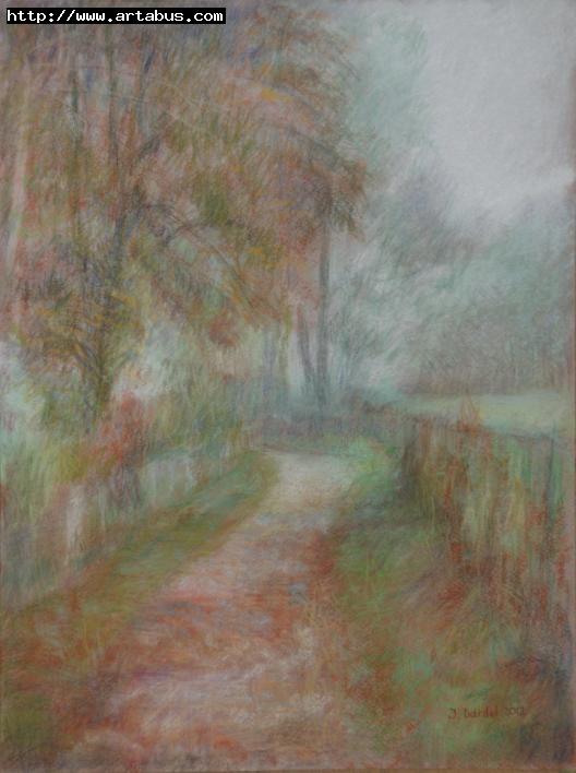 Brume matinale au bord du Lac de St-Point - Jacqueline Dardel-Kormann