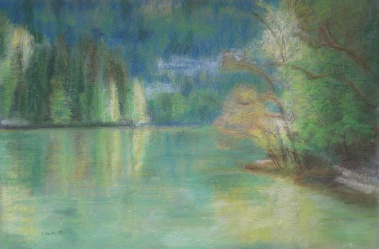 Le Doubs aux Brenets - Jacqueline Dardel-Kormann - Click to enlarge
