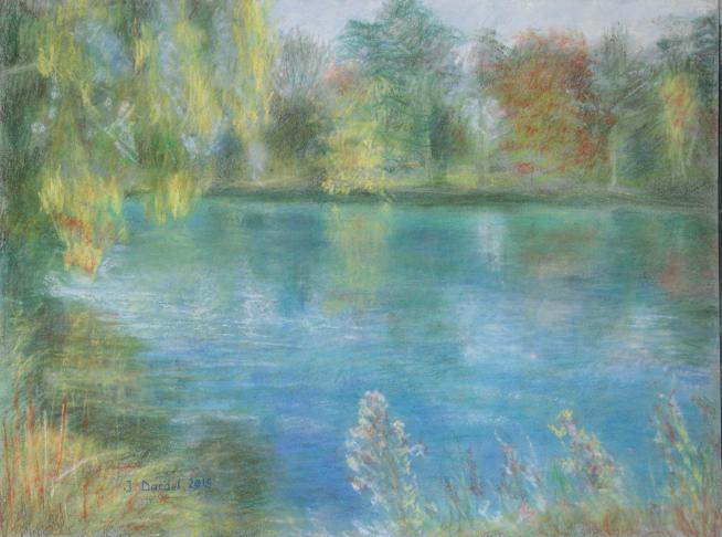 Parc de la Tête d'Or en automne - Jacqueline Dardel-Kormann - Click to enlarge