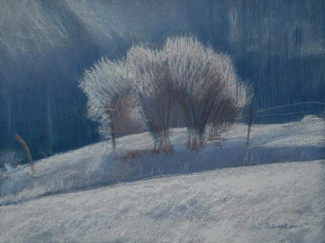 Arbre givré - Jacqueline Dardel-Kormann - Click to enlarge