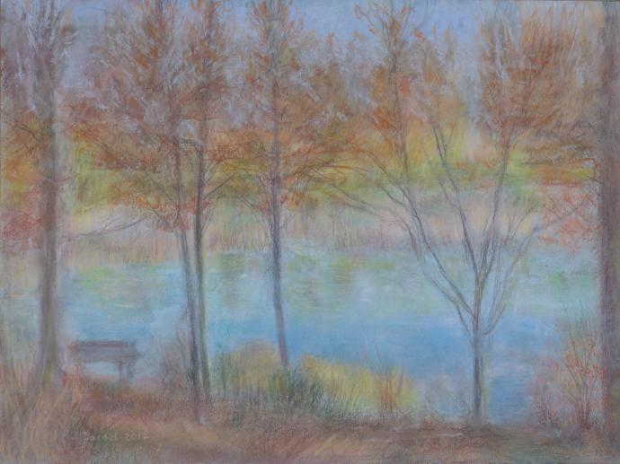 Lac de St-Point en automne 3 - Jacqueline Dardel-Kormann - Click to enlarge