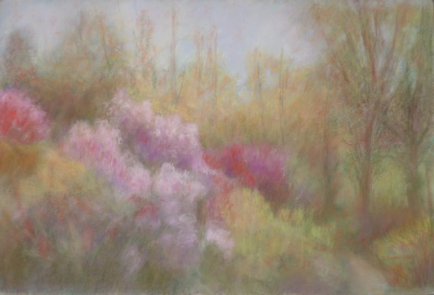 Jardin botanique de Lausanne 1 - Jacqueline Dardel-Kormann - Click to enlarge