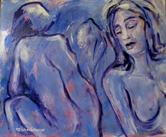 trois nues - Hilde Schaufelberger