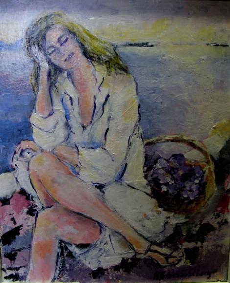La pensive - Hilde Schaufelberger