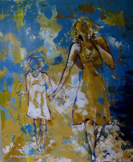 La mère et l'enfant - Hilde Schaufelberger