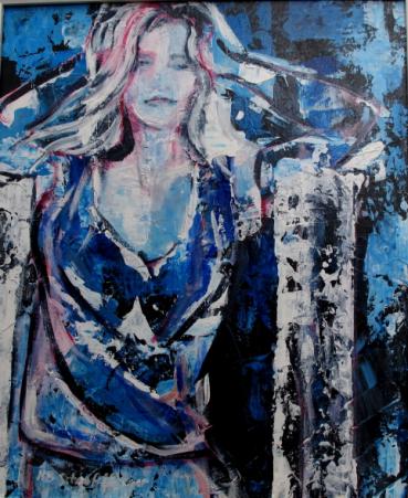 en bleu - Hilde Schaufelberger