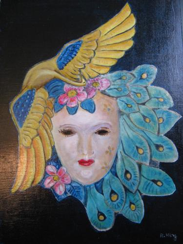 MASQUE VENISE 2 - Raymond Hirgorom