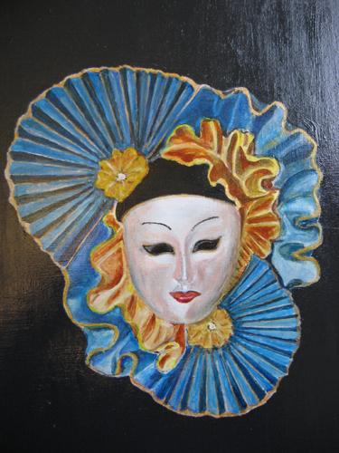 MASQUE VENISE 1 - Raymond Hirgorom