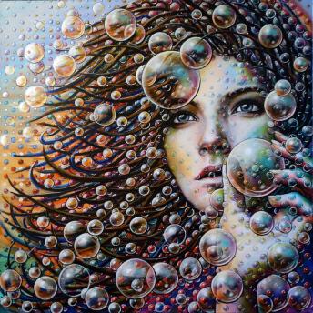 Belle aux bulles - Jean-Jacques Briquet