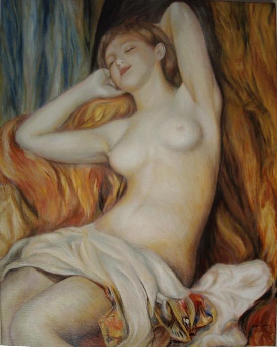 La dormeuse d'aprés RENOIR - Jean-Jacques Briquet