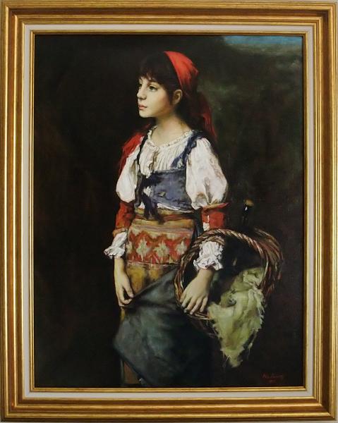 la gitane d'aprés HARLAMOFF - Jean-Jacques Briquet