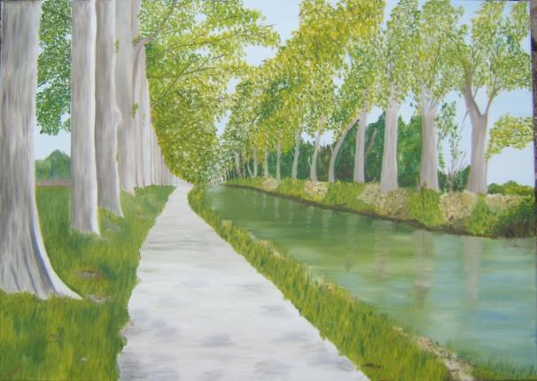 Canal du midi - Isabelle Dhondt - Click to enlarge