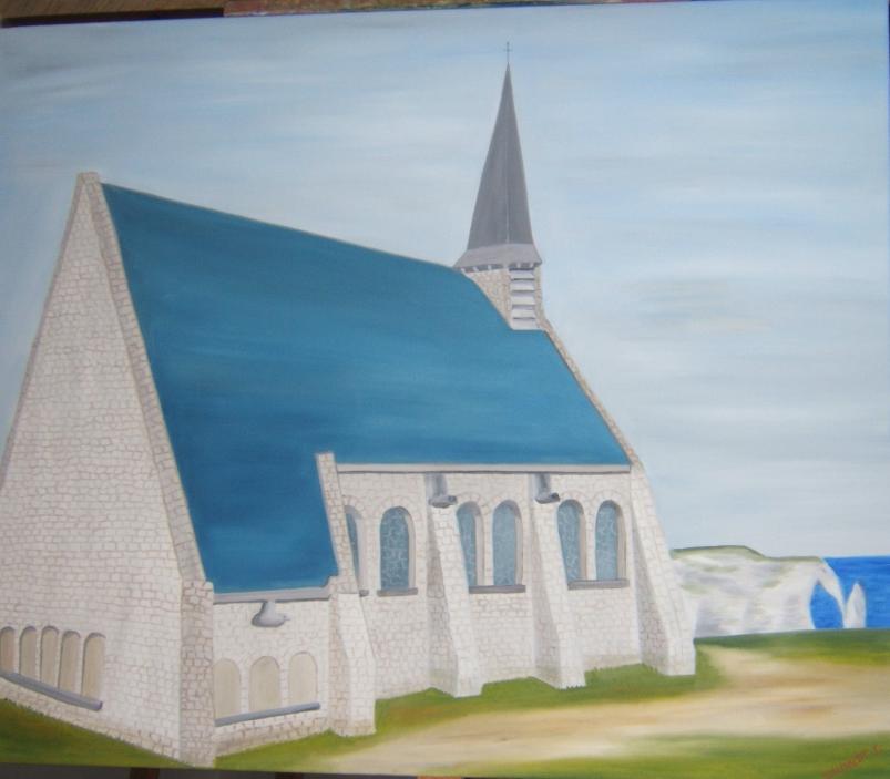 Chapelle Notre Dame Etretat - Isabelle Dhondt - Click to enlarge
