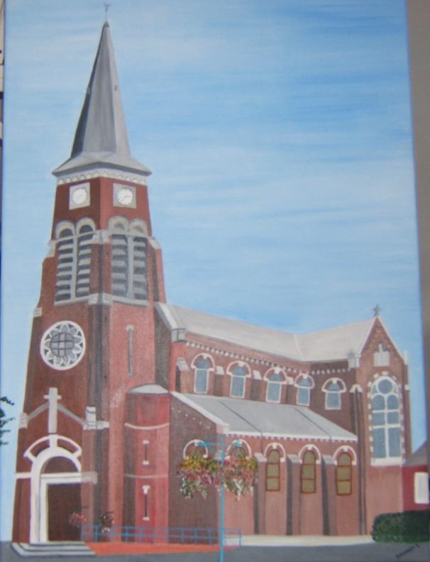 Eglise de Waziers - Isabelle Dhondt - Click to enlarge