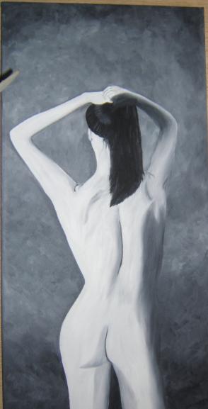Nu noir et blanc - Isabelle Dhondt