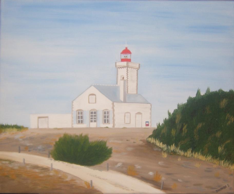 Phare de la pointe des poulains - Isabelle Dhondt - Click to enlarge