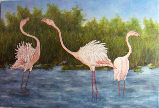 Les Flamants roses - Georges Ruault