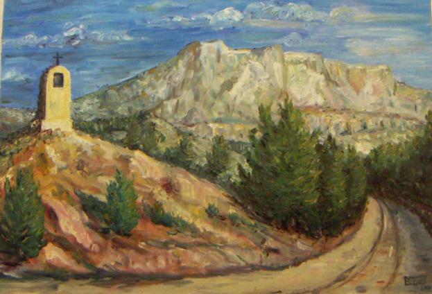 Ste Victoire l'oratoire - Georges Ruault - Click to enlarge