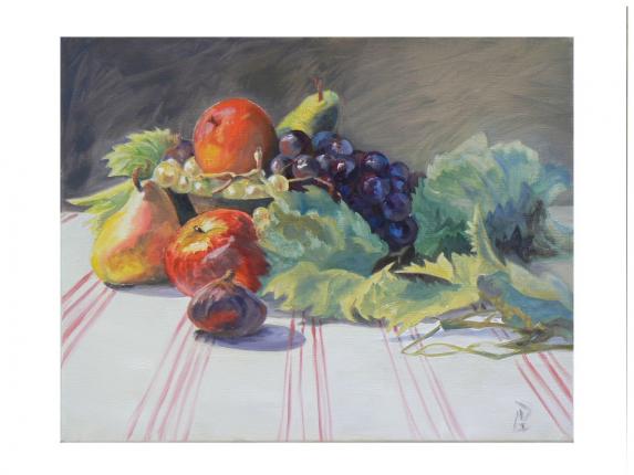 Composition aux figues - Geneviève Duchâteau