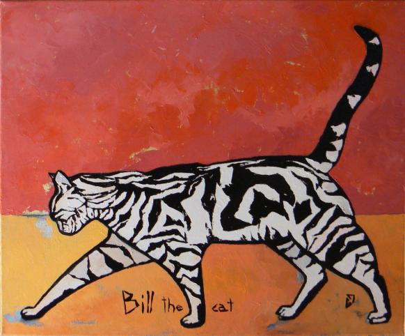 Bill the cat - Geneviève Duchâteau - Cliquer pour afficher en grand