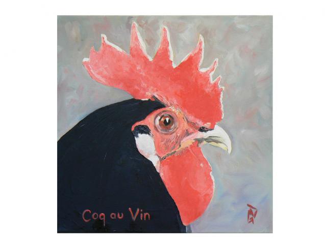 Coq au vin - Geneviève Duchâteau - Click to enlarge