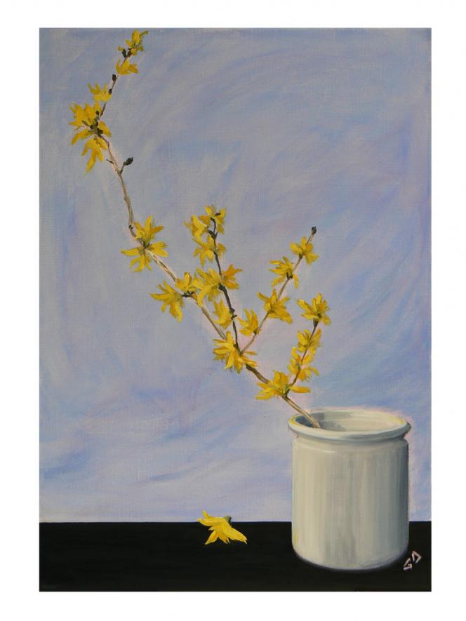 Enfin le printemps ! - Geneviève Duchâteau - Cliquer pour afficher en grand