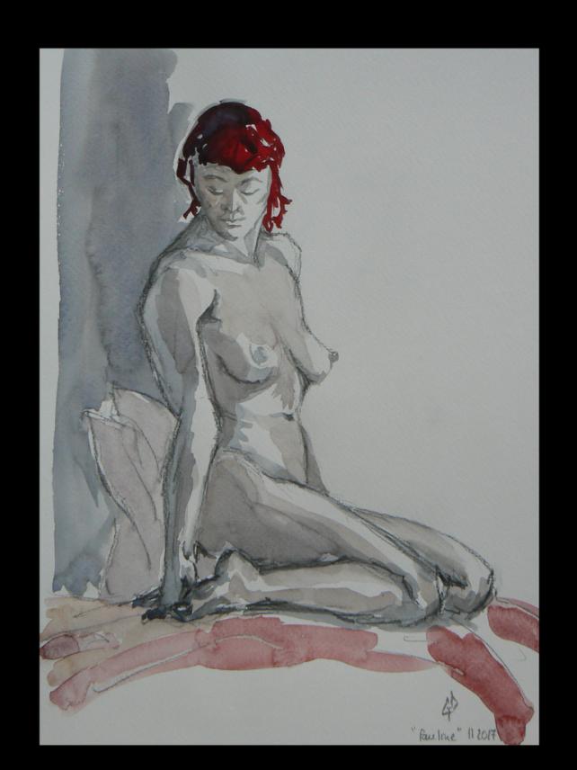 Esquisse 238 - Geneviève Duchâteau - Click to enlarge