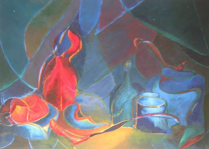 Secrets rouges et bleus - Colette Levie - Click to enlarge
