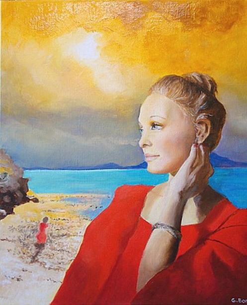 la dame rouge - Guy Baron