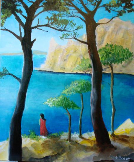 la fille des calanques - Guy Baron