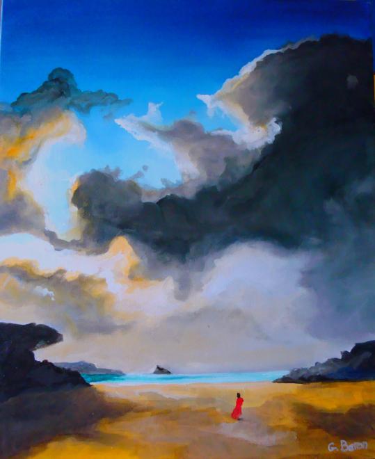la plage - Guy Baron