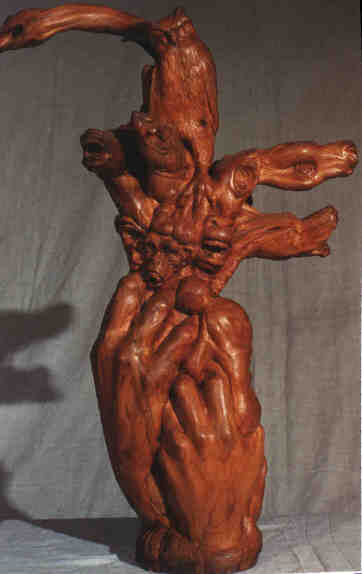 head, hands and animals - Gaetano Cherubini