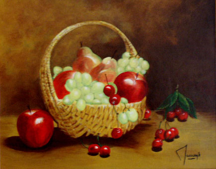 Panier-de-fruits - Michel Maszczyk