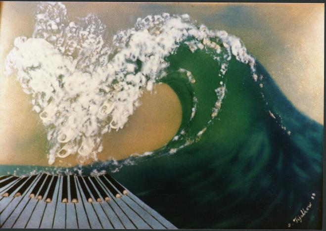 Variations sur la musique de la mer 1 - Dalia Fijalkow - Click to enlarge