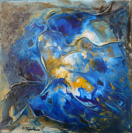 Carré bleu 3-02 20 - Dalia Fijalkow