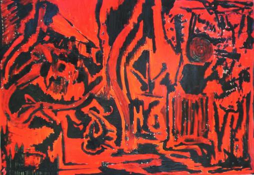 Composition Rouge et Noir - Alexandra D.