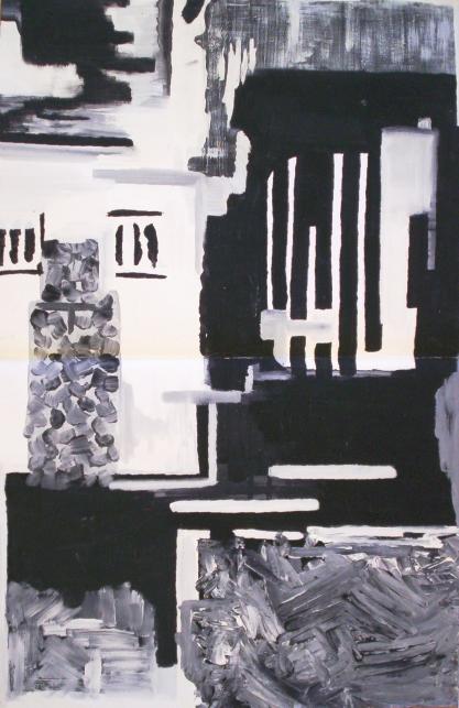 Composition Noir et Blanc ou l'Equilibre - Alexandra D.