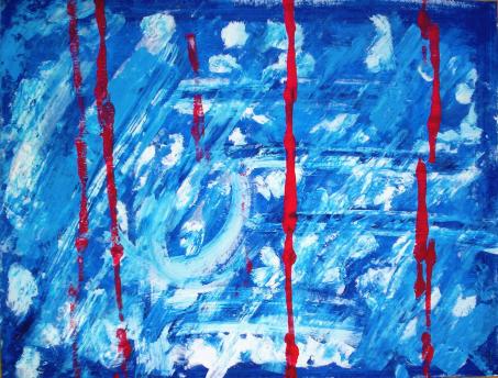 Composition Bleue - Alexandra D.