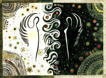 Angelan (postcard) - David Manoukian